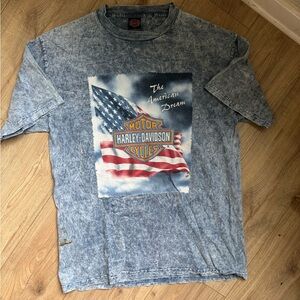 Vintage Harley-Davidson American Dream Flag Tee